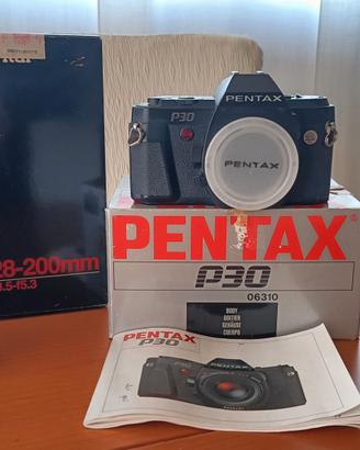 Macchina fotografica  Pentax p30 zoom vivitar