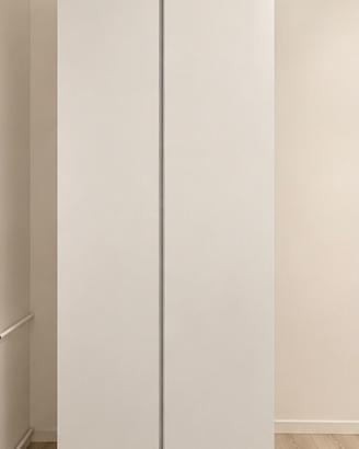 Armadio su misura in legno bianco - NUOVO