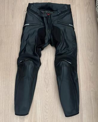 Pantaloni moto in pelle Dainese Tg.50