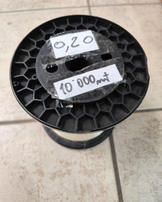 ROTOLO da 10.000 metri DI NYLON diametro 0,20 ASSO