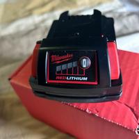 Batteria Milwaukee 2.0 Ah Red lithium M18