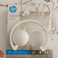 Cuffie Wired HP con filo e microfono mai usate