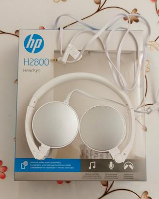 Cuffie Wired HP con filo e microfono mai usate