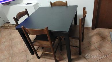 Tavolo allungabile ikea 90x90, fino a 180 cm