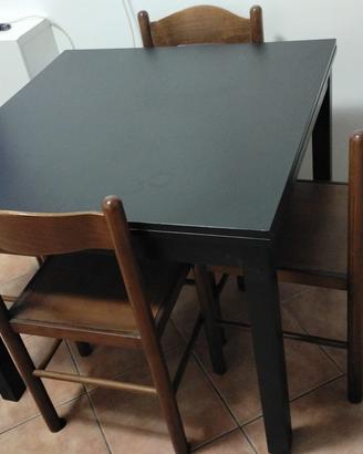 Tavolo allungabile ikea 90x90, fino a 180 cm