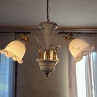 lampadario e abat jour coordinati