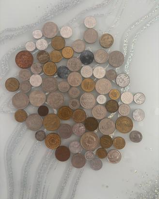 Lotto Monete D'Epoca Pre-Euro E Mondiali