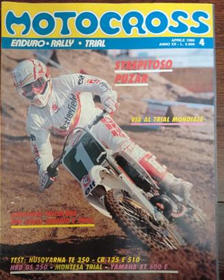 Rivista MOTOCROSS numero 4 del 1990