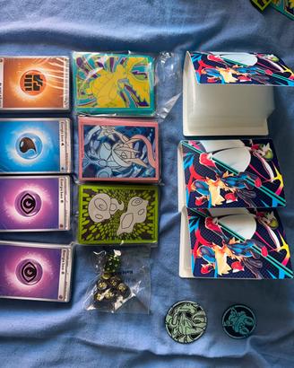 Accessori e carte pokemon