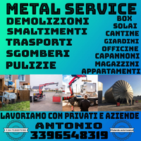 Sgomberi pulizie smaltimenti recupero ferro