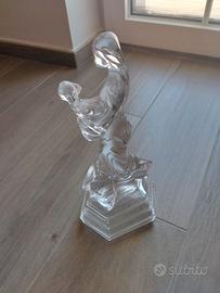 Madonnina con bambino in cristallo