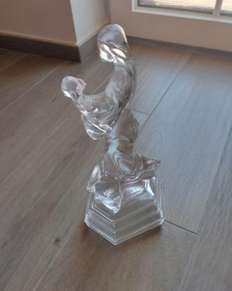 Madonnina con bambino in cristallo