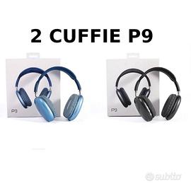 x2 Cuffie P9 Bluetooth