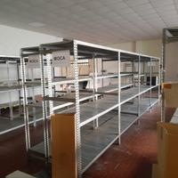 Scaffali metallici 170 mt lineari garage magazzino