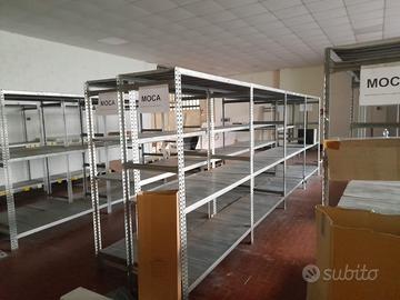 Scaffali metallici 170 mt lineari garage magazzino