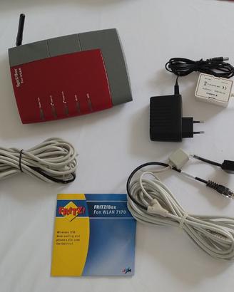FRITZ Box Fritz! 7170 Router ADSL22+