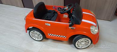 Minicar 12v  Radio Comandata Rossa