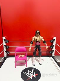 WWE Mattel Bret Hart Action Figure Elite