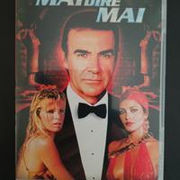 DVD film Mai Dire Mai con Sean Connery.