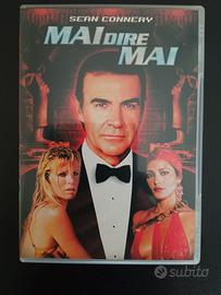 DVD film Mai Dire Mai con Sean Connery.