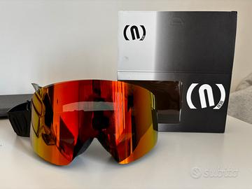 Maschera sci neon delta-nuova con scatola