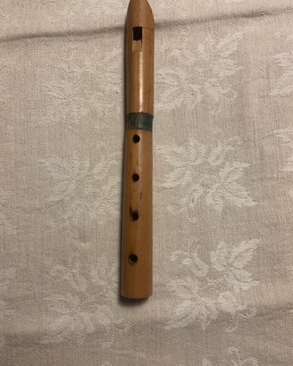 Zufolo  in  bambu vintage