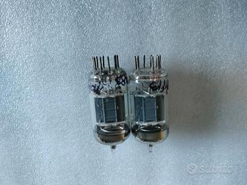 Coppia valvole ecc83 12ax7 Philips miniwatt