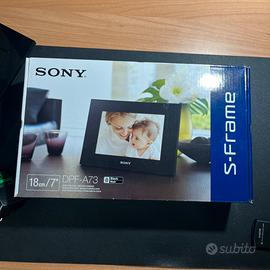 SONY CORNICE DIGITALE S-FRAME DPF-A73 Led display