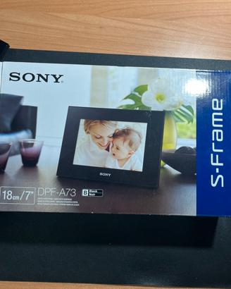 SONY CORNICE DIGITALE S-FRAME DPF-A73 Led display