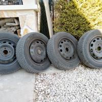 4 cerchi in ferro da 5,5Jx14, 4 fori FORD
