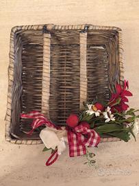 Portatovaglioli in rattan