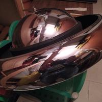 Lampadario vintage cromato