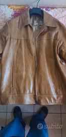 giubbotto pelle+ montone