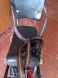 sedia posteriore bici 