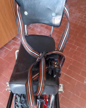 sedia posteriore bici 