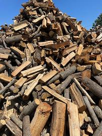 legna da ardere di quercia e cerro