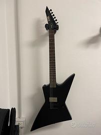 ESP LTD EX-201 Black Satin e custodia