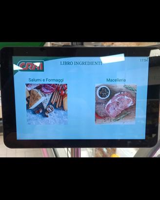 tablet professionale collegabile a bilancie e pc