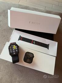 Apple watch 10 titanio 46 doppio cinturino