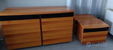cassettiera e comodini