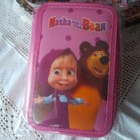 Astuccio triplo MASHA E ORSO NUOVO
