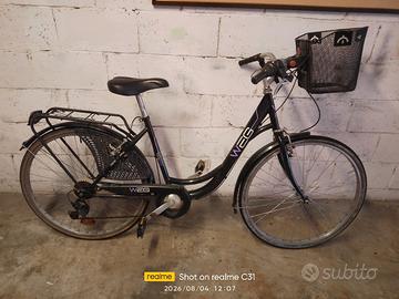bicicletta da donna 26 cambio 