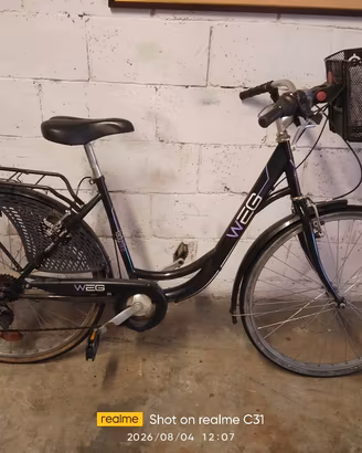 bicicletta da donna 26 cambio 