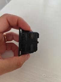 Deviatore assiale Vimar linea nero 
