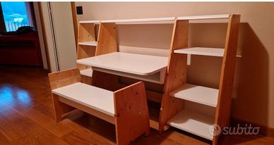 Scrivania bambino/a 4-10 anni