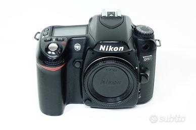 Nikon D80 Reflex Body + Battery Grip + Accessori