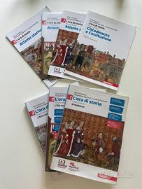 Libri scolastici L’Ora di Storia 1/2/3