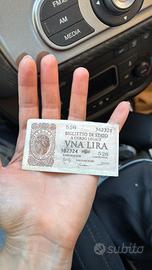Banconota vna lira