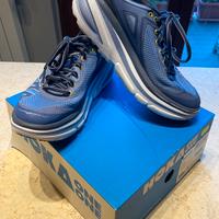 Hoka one azzurre tg 6 USA, 4.5 UK