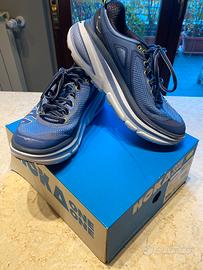 Hoka one azzurre tg 6 USA, 4.5 UK